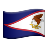 Apple(iPhone) Flag: American Samoa Emoji