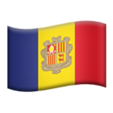 Apple(iPhone) Flag: Andorra Emoji