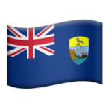 Apple(iPhone) Flag: Ascension Island Emoji