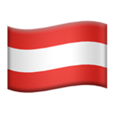 Apple(iPhone) Flag: Austria Emoji