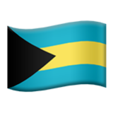 Apple(iPhone) Flag: Bahamas Emoji