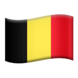 Apple(iPhone) Flag: Belgium Emoji