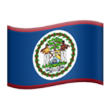 Apple(iPhone) Flag: Belize Emoji