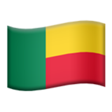 Apple(iPhone) Flag: Benin Emoji