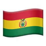 Apple(iPhone) Flag: Bolivia Emoji