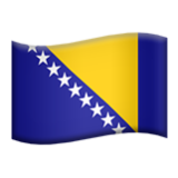 Apple(iPhone) Flag: Bosnia & Herzegovina Emoji