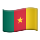 Apple(iPhone) Flag: Cameroon Emoji