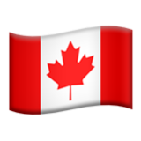 Apple(iPhone) Flag: Canada Emoji