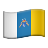 Apple(iPhone) Flag: Canary Islands Emoji