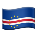 Apple(iPhone) Flag: Cape Verde Emoji