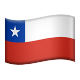 Apple(iPhone) Flag: Chile Emoji