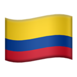 Apple(iPhone) Flag: Colombia Emoji