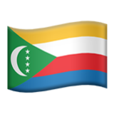 Apple(iPhone) Flag: Comoros Emoji