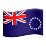 Apple(iPhone) Flag: Cook Islands Emoji