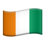 Apple(iPhone) Flag: Côte D’Ivoire Emoji