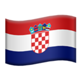 Apple(iPhone) Flag: Croatia Emoji