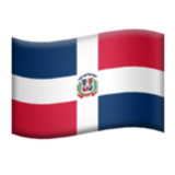 Apple(iPhone) Flag: Dominican Republic Emoji