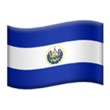 Apple(iPhone) Flag: El Salvador Emoji