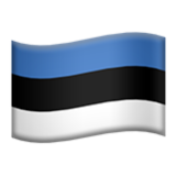 Apple(iPhone) Flag: Estonia Emoji