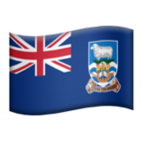 Apple(iPhone) Flag: Falkland Islands Emoji