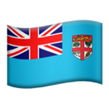 Apple(iPhone) Flag: Fiji Emoji