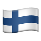 Apple(iPhone) Flag: Finland Emoji