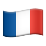 Apple(iPhone) Flag: France Emoji