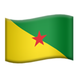 Apple(iPhone) Flag: French Guiana Emoji