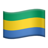 Apple(iPhone) Flag: Gabon Emoji