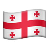 Apple(iPhone) Flag: Georgia Emoji