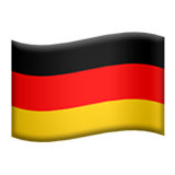 Apple(iPhone) Flag: Germany Emoji