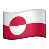 Apple(iPhone) Flag: Greenland Emoji