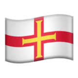 Apple(iPhone) Flag: Guernsey Emoji