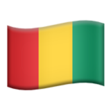 Apple(iPhone) Flag: Guinea Emoji