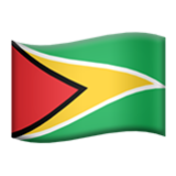 Apple(iPhone) Flag: Guyana Emoji