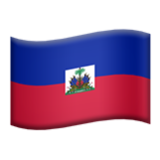 Apple(iPhone) Flag: Haiti Emoji