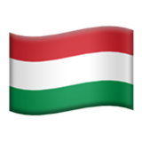 Apple(iPhone) Flag: Hungary Emoji