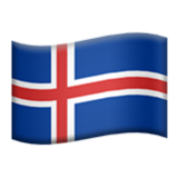 Apple(iPhone) Flag: Iceland Emoji