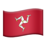 Apple(iPhone) Flag: Isle Of Man Emoji