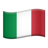 Apple(iPhone) Flag: Italy Emoji