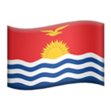 Apple(iPhone) Flag: Kiribati Emoji