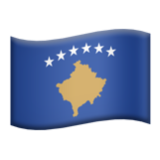 Apple(iPhone) Flag: Kosovo Emoji