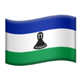 Apple(iPhone) Flag: Lesotho Emoji