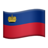 Apple(iPhone) Flag: Liechtenstein Emoji