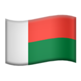 Apple(iPhone) Flag: Madagascar Emoji