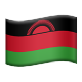 Apple(iPhone) Flag: Malawi Emoji