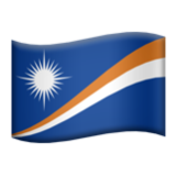 Apple(iPhone) Flag: Marshall Islands Emoji