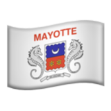 Apple(iPhone) Flag: Mayotte Emoji