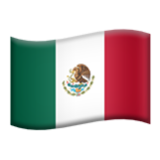 Apple(iPhone) Flag: Mexico Emoji