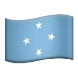 Apple(iPhone) Flag: Micronesia Emoji